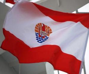 yapboz Fransız Polinezyası bayrağı